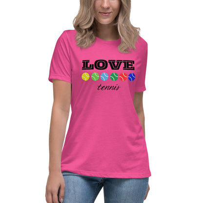 "LOVE Tennis" Women's T-Shirt