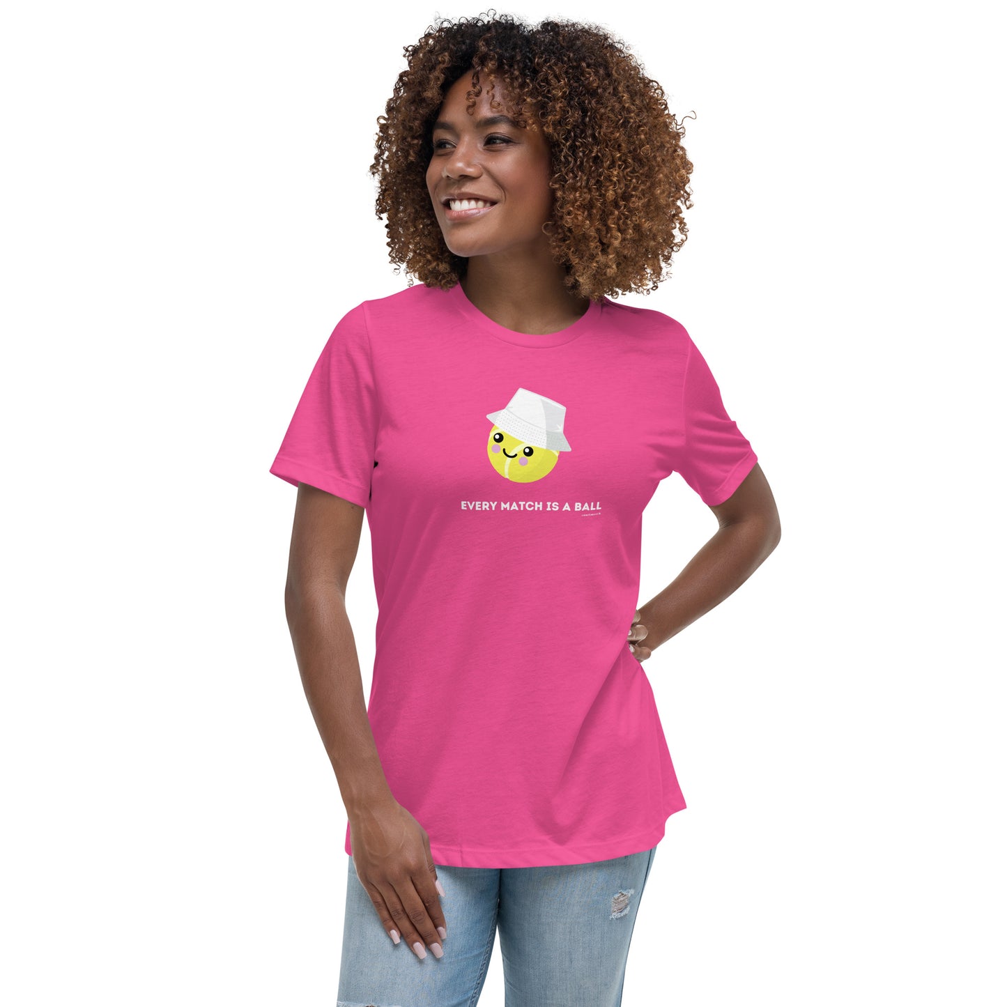 Camiseta mujer "Cada partido es una pelota"