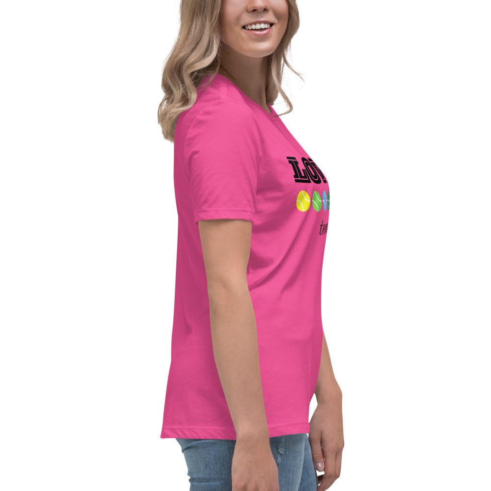 "LOVE Tennis" Women's T-Shirt