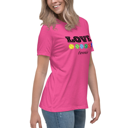 "LOVE Tennis" Women's T-Shirt