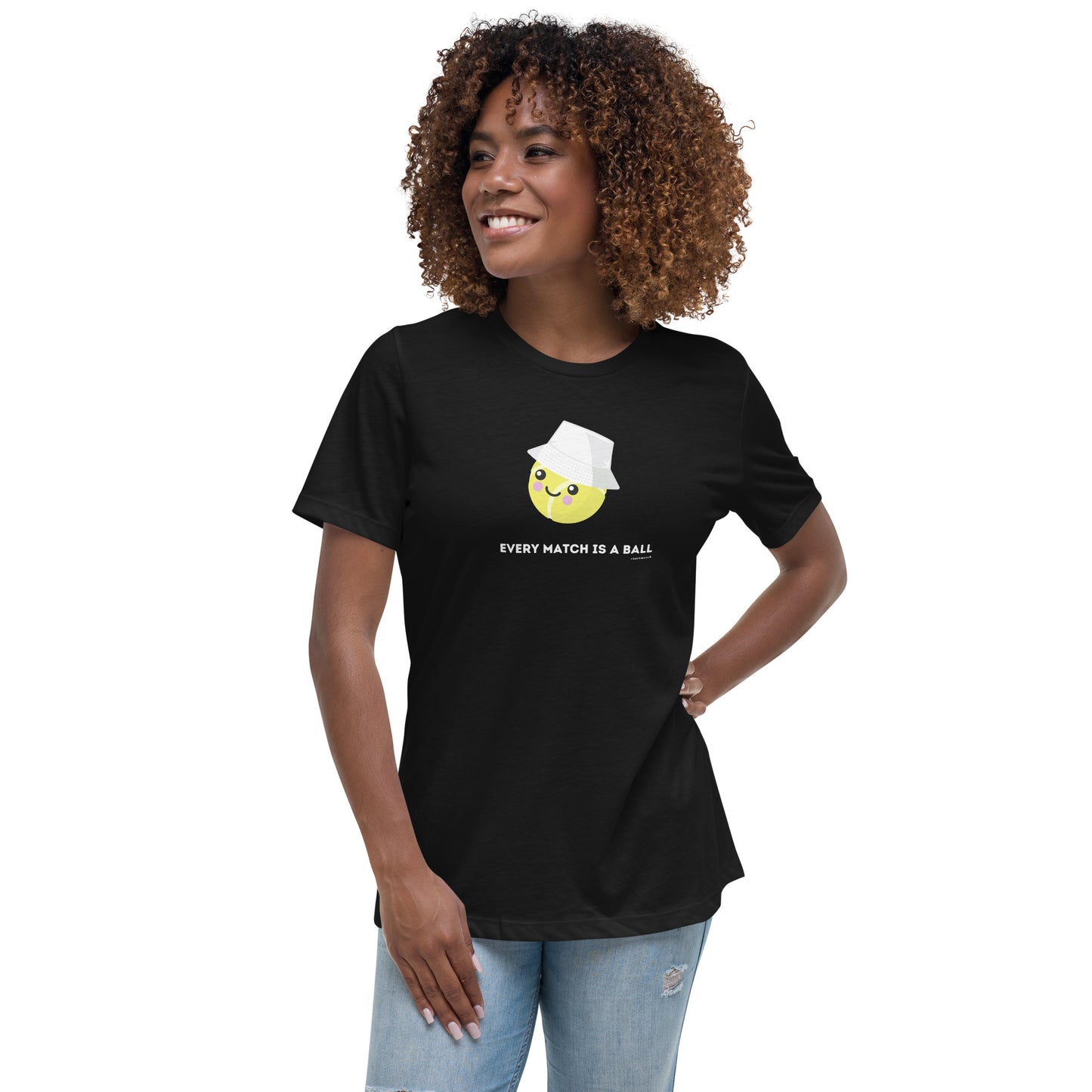 Camiseta mujer "Cada partido es una pelota"