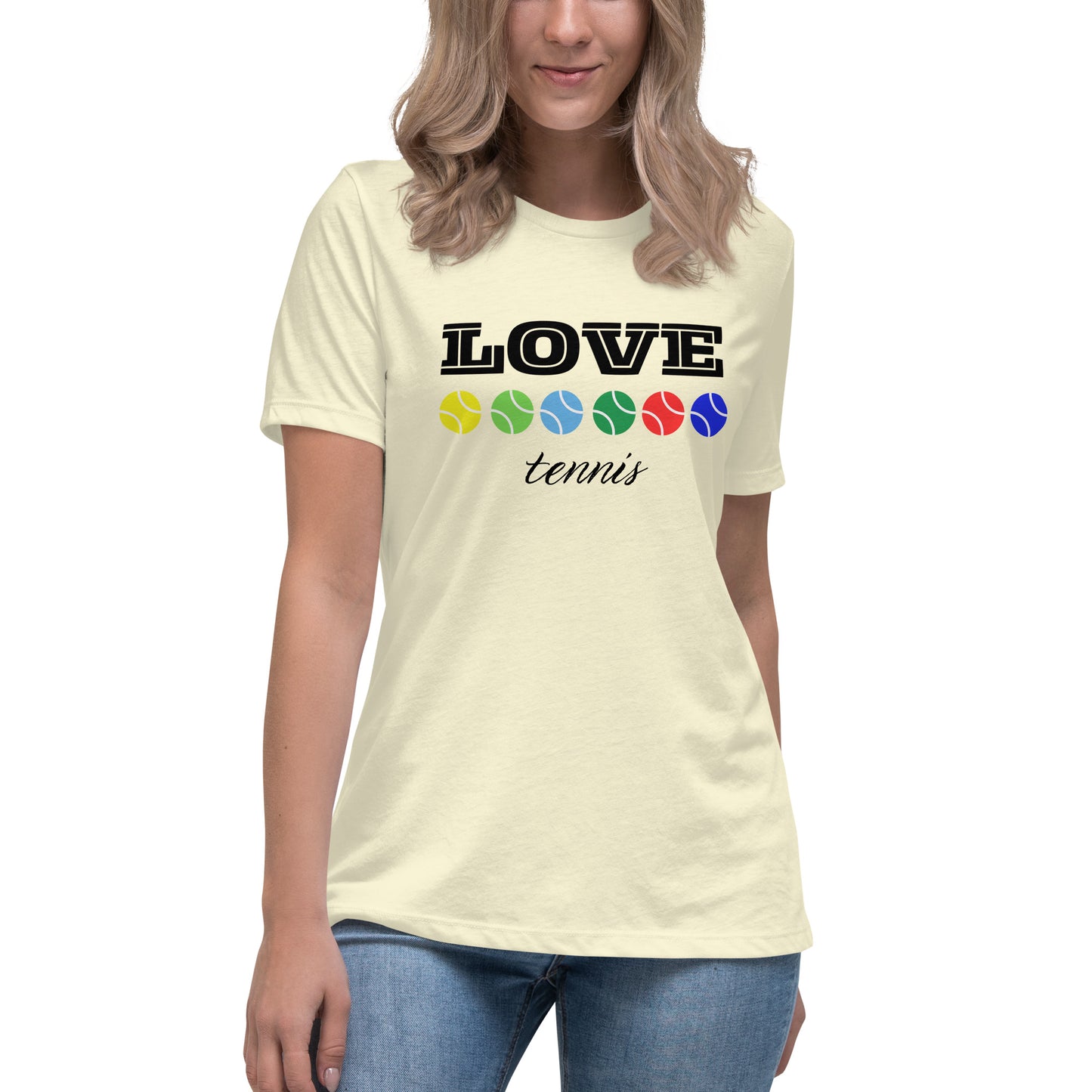 "LOVE Tennis" Women's T-Shirt