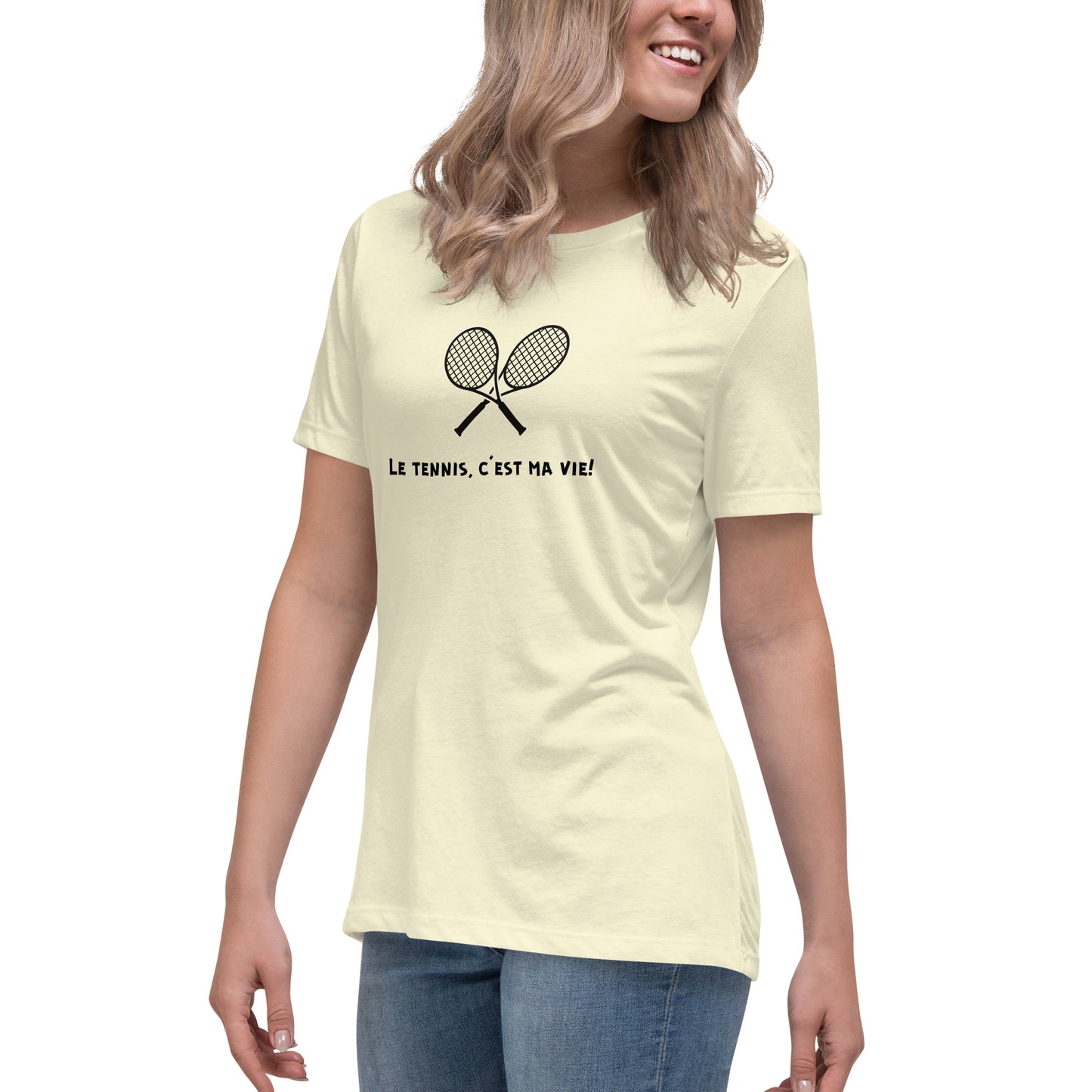 Camiseta mujer "Le Tennis, C'est Ma Vie"