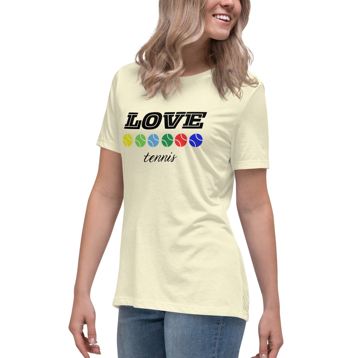 "LOVE Tennis" Women's T-Shirt