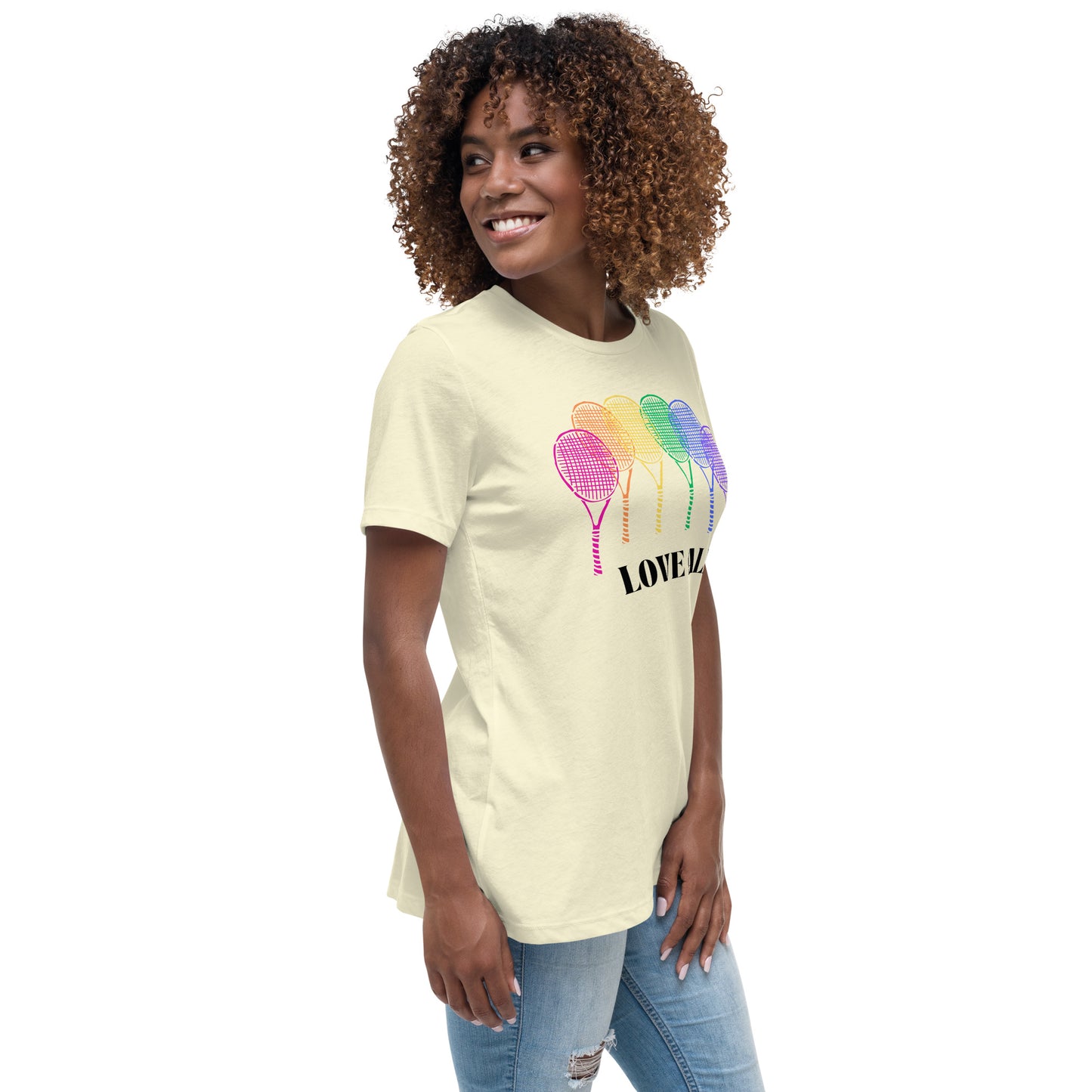 Love All Rainbow Pride-Themed Women's T-Shirt