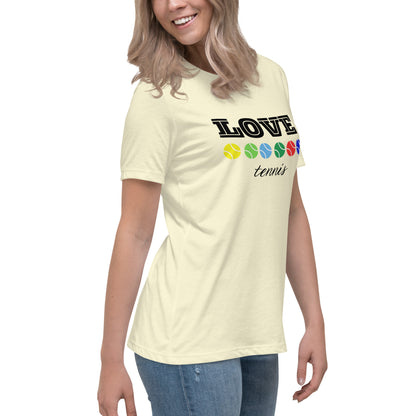 "LOVE Tennis" Women's T-Shirt