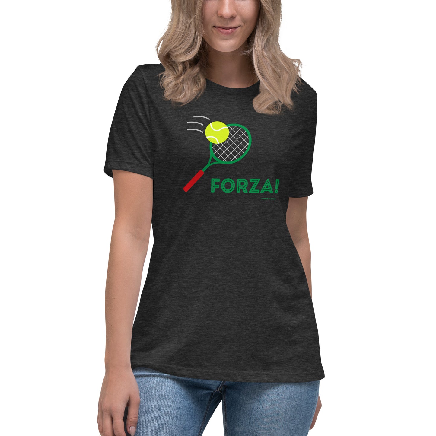 Forza! Women's T-Shirt (Let's Go! in Italian)