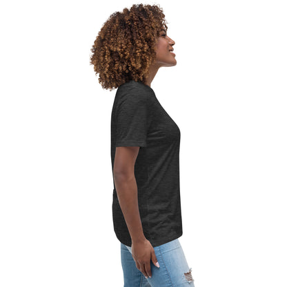 Courtney « Ici en train de s'amuser » T-shirt pour femme