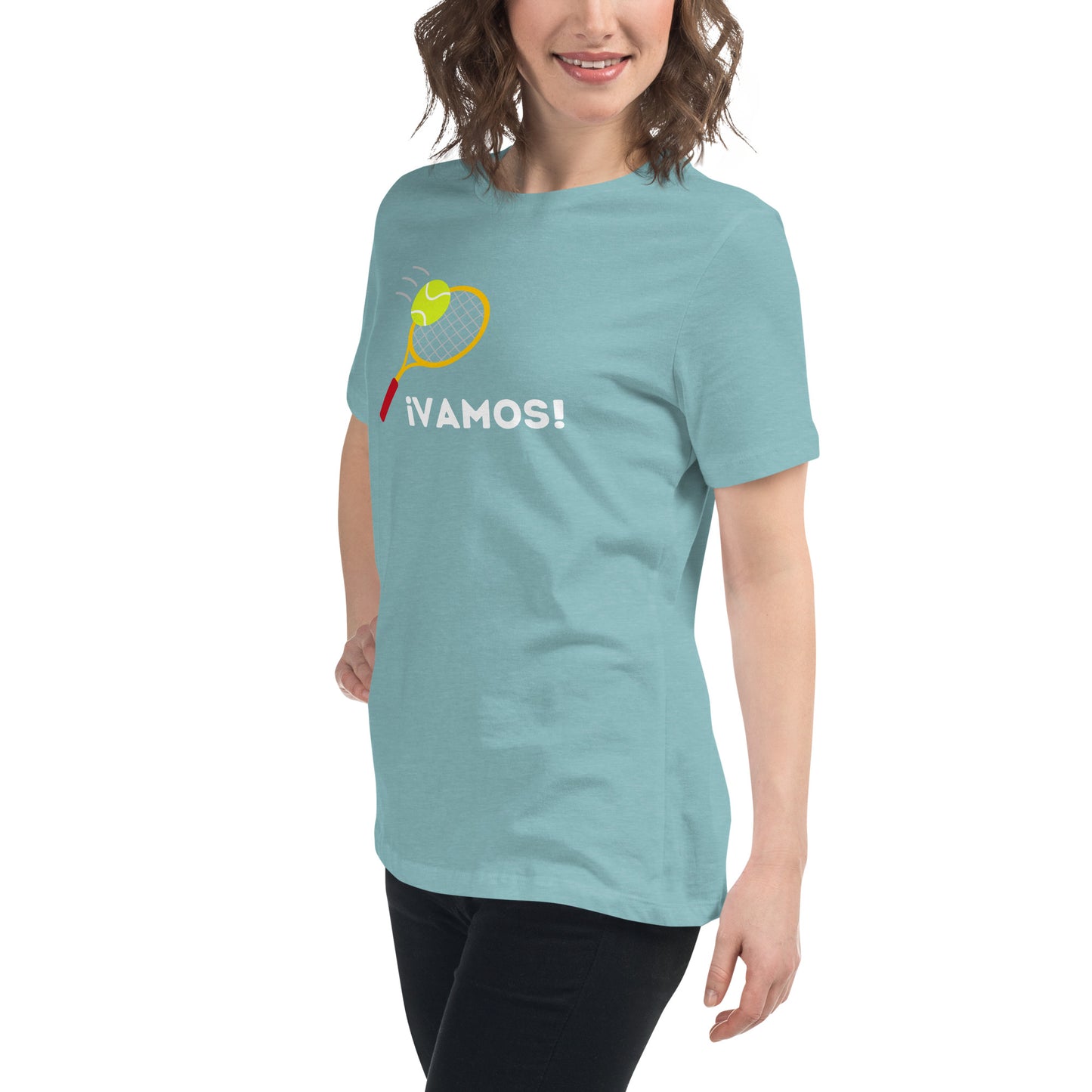 ¡Vamos! Women's T-Shirt (Let's Go! in Spanish)