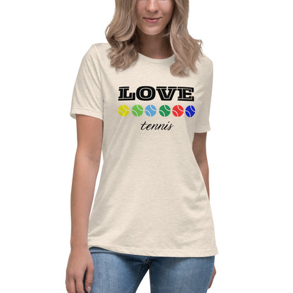 "LOVE Tennis" Women's T-Shirt