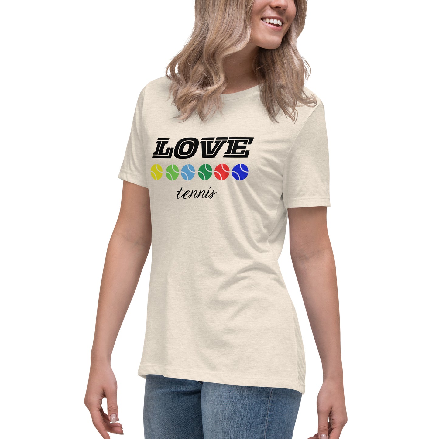 "LOVE Tennis" Women's T-Shirt