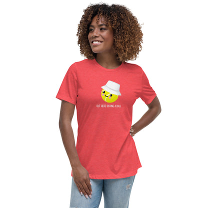 Courtney "Out Here Having A Ball" Women's T-Shirt