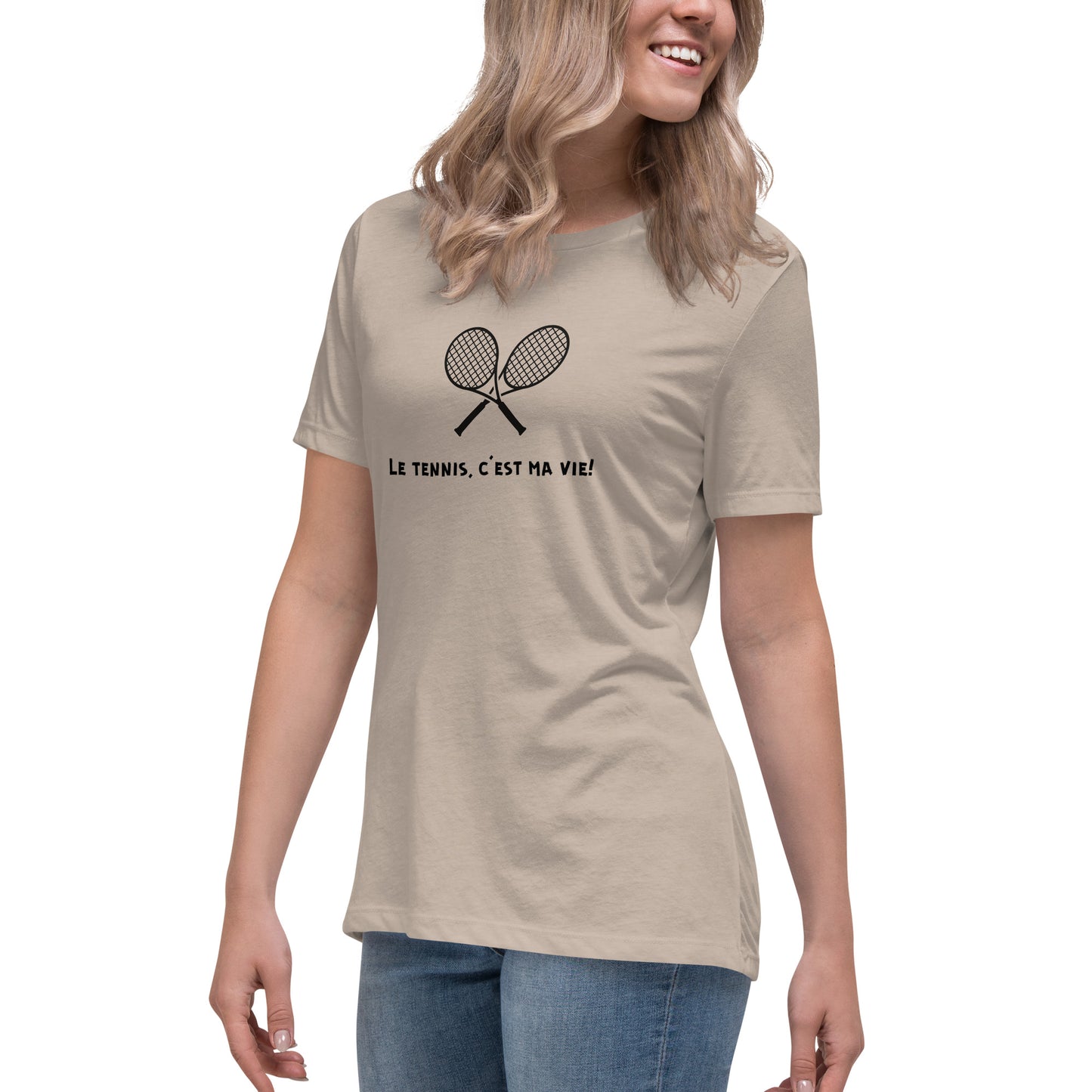 Camiseta mujer "Le Tennis, C'est Ma Vie"