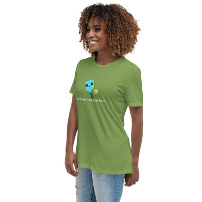 Pickleball "Let's Hit the Courts" Women's T-Shirt