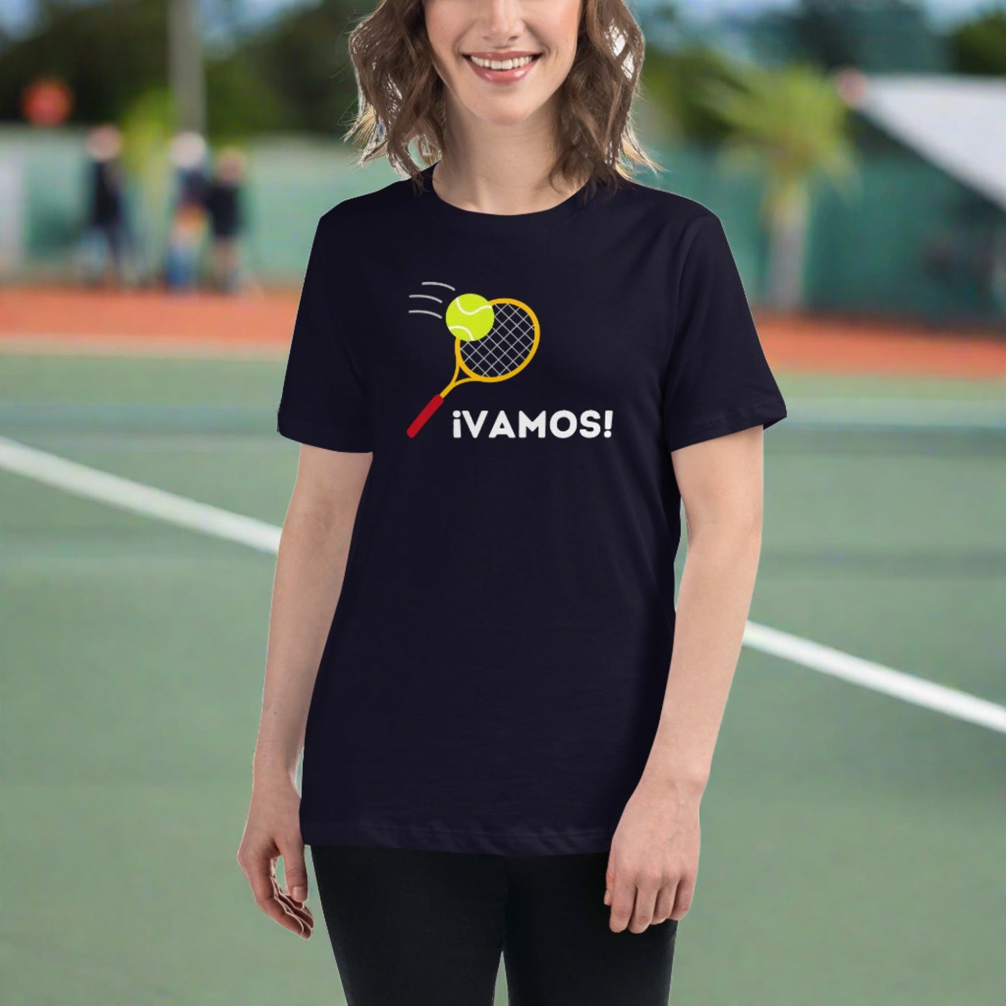 ¡Vamos! Camiseta Mujer (¡Vamos! en Español)