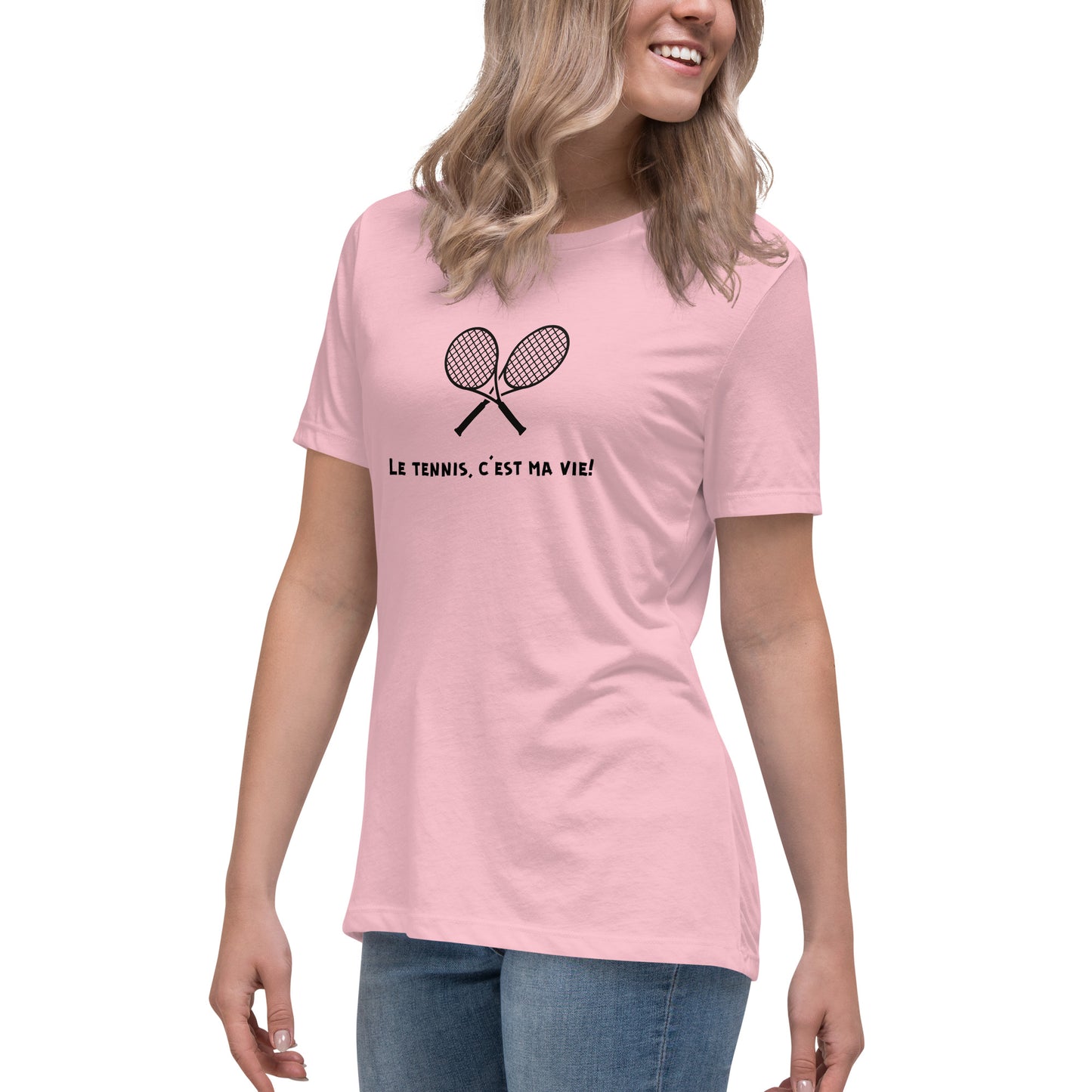 Camiseta mujer "Le Tennis, C'est Ma Vie"