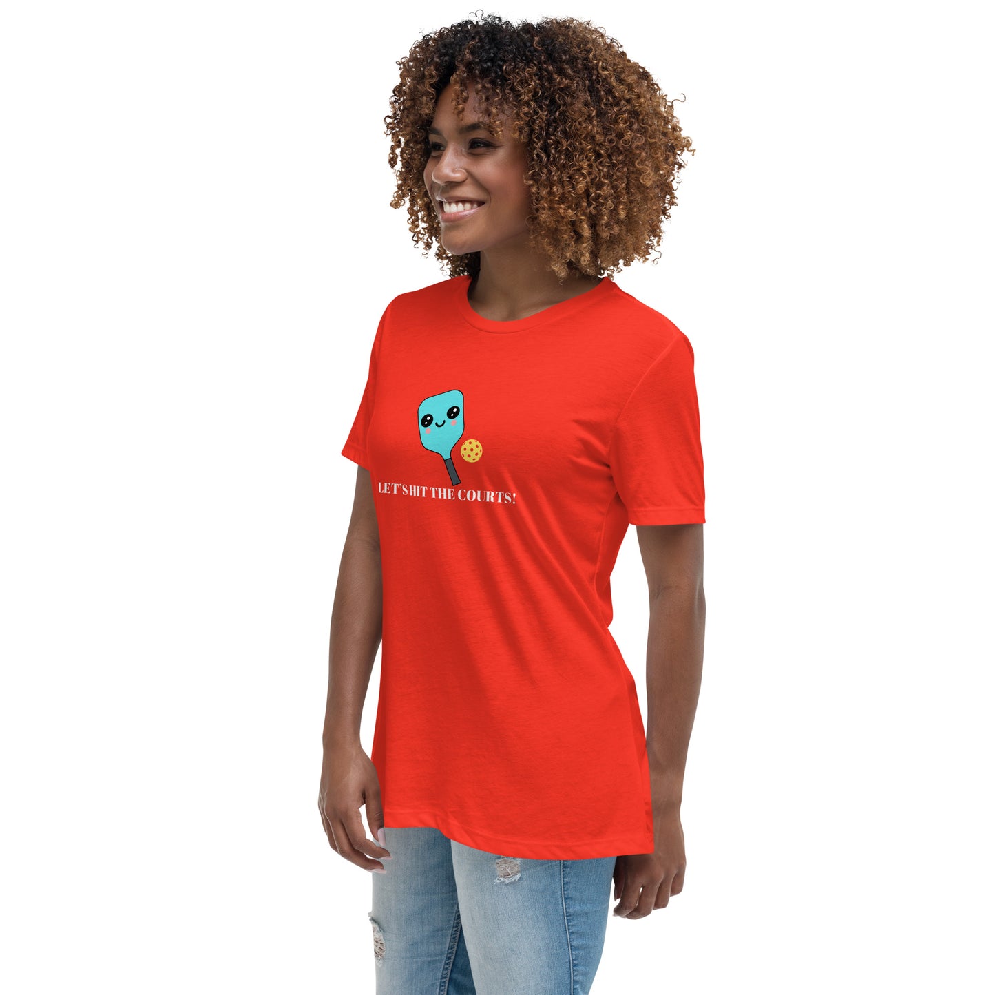 Pickleball "Let's Hit the Courts" Women's T-Shirt